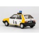 1988 Škoda Favorit 136 L − Veřejná bezpečnost − ABREX 1:43, s majákem AZD 500/501 − CAL 1:43