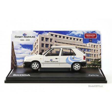 1996 Škoda Felicia – Český rozhlas – Abrex/Model DEPO 1:43