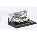 1992 Škoda Favorit – Český rozhlas, Zpravodajství – retro pozadí – Model DEPO/Abrex 1:43